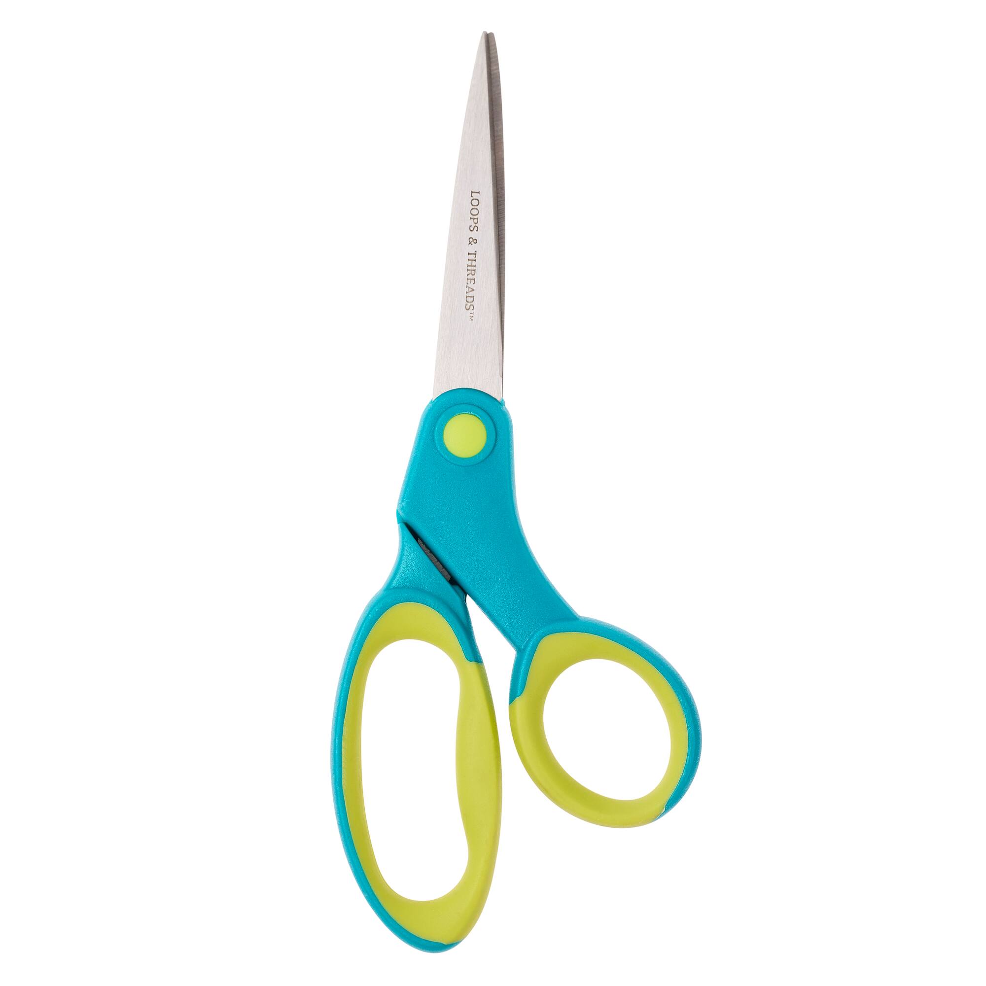 12 Pack: 8" Straight Scissors by Loops & Threads™
